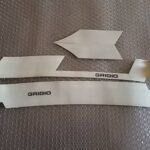 Kit adesivi grigi,  anni '70, Vespa 125 ET3 Primavera