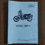 Manuale di officina GUZZI 1000 SP 1980