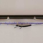 Spazzole tergicristallo, Lancia Flavia Coupe', marca Bosch, in acciaio inox.